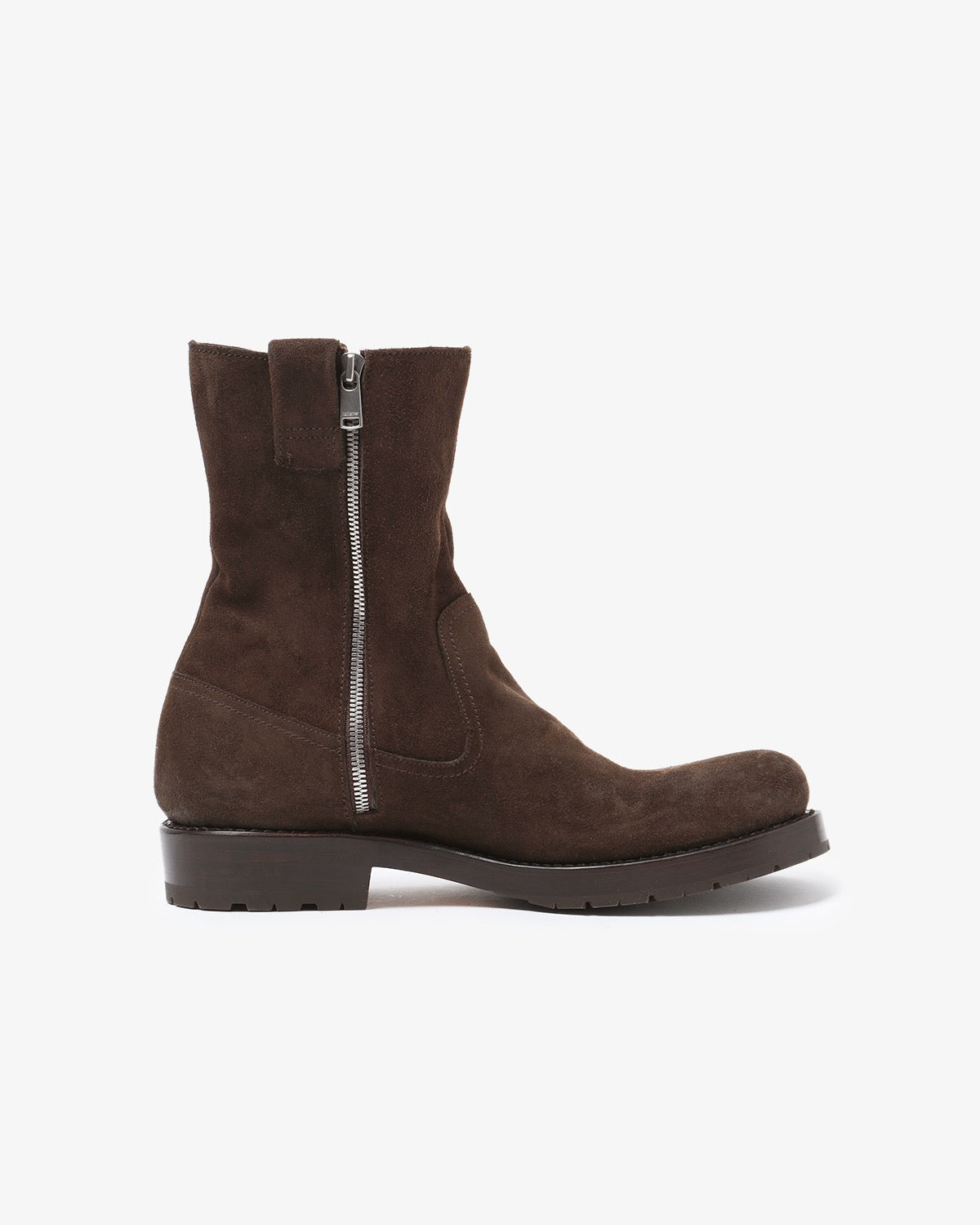 RANCHER ZIP UP BOOTS COW LEATHER