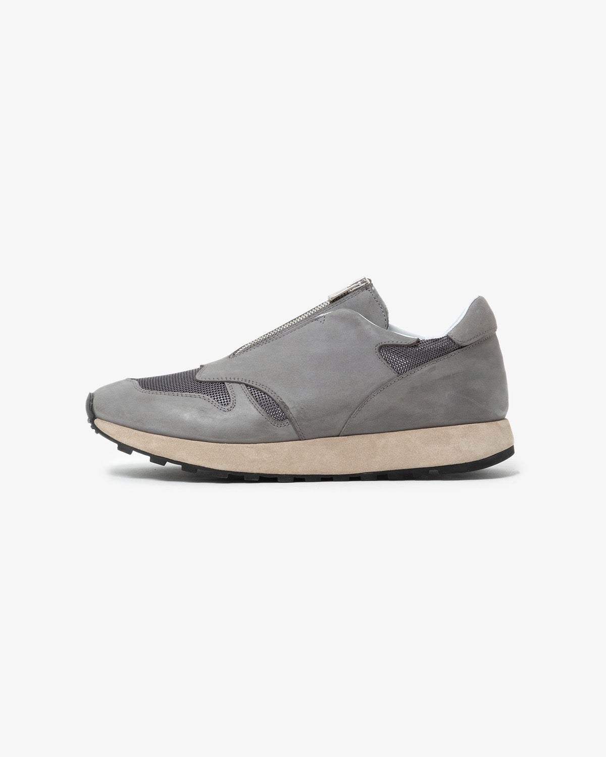 DWELLER JOG TRAINER COW LEATHER by SABOR