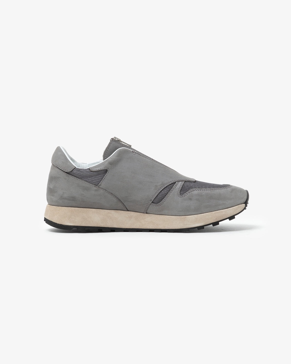 DWELLER JOG TRAINER COW LEATHER by SABOR