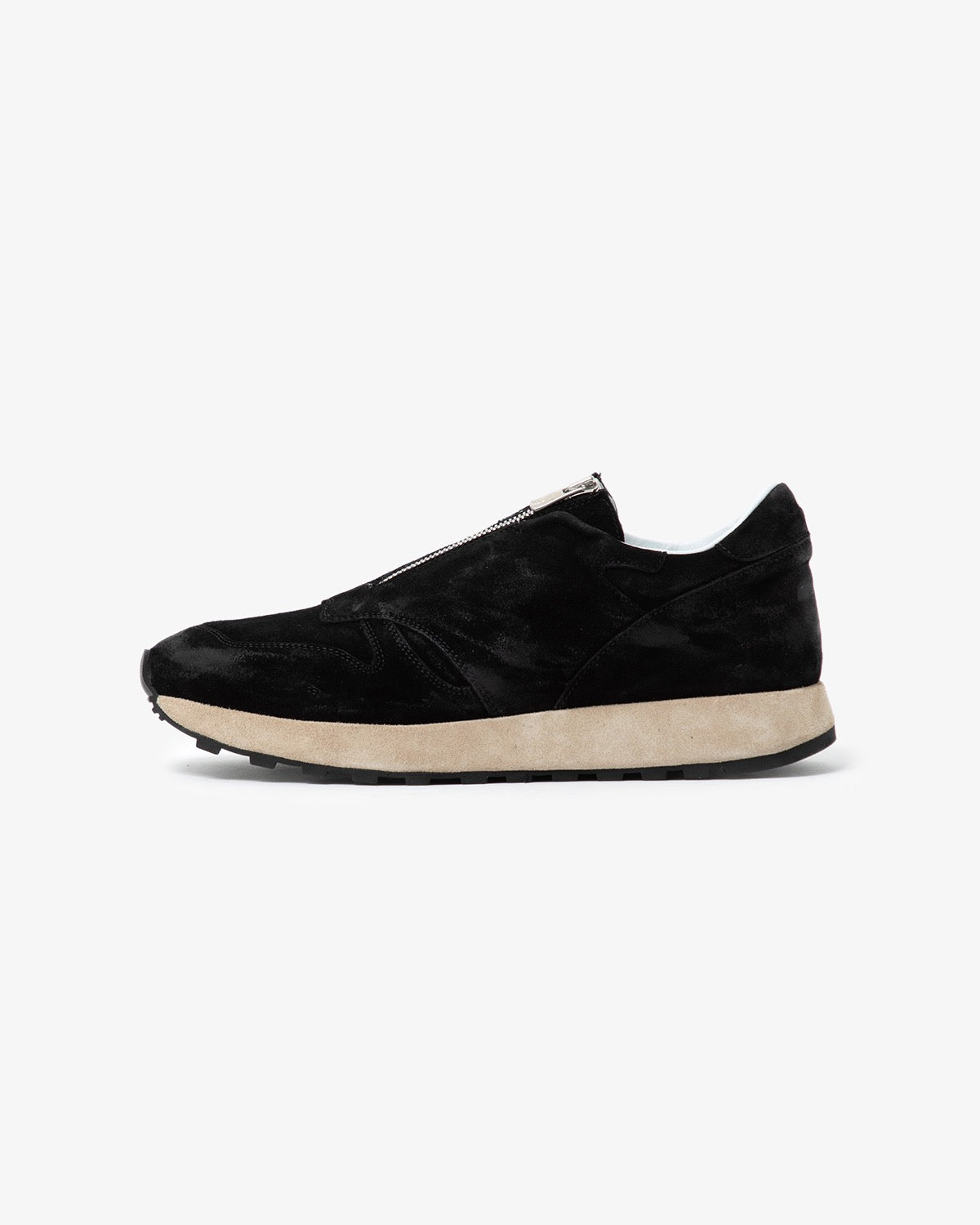 DWELLER JOG TRAINER COW LEATHER by SABOR