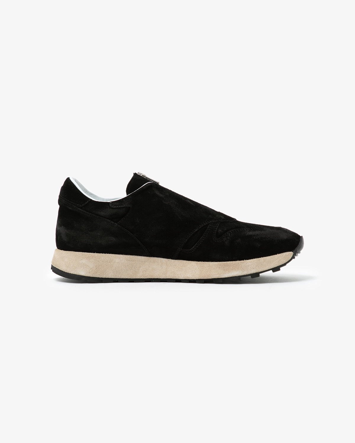 DWELLER JOG TRAINER COW LEATHER by SABOR