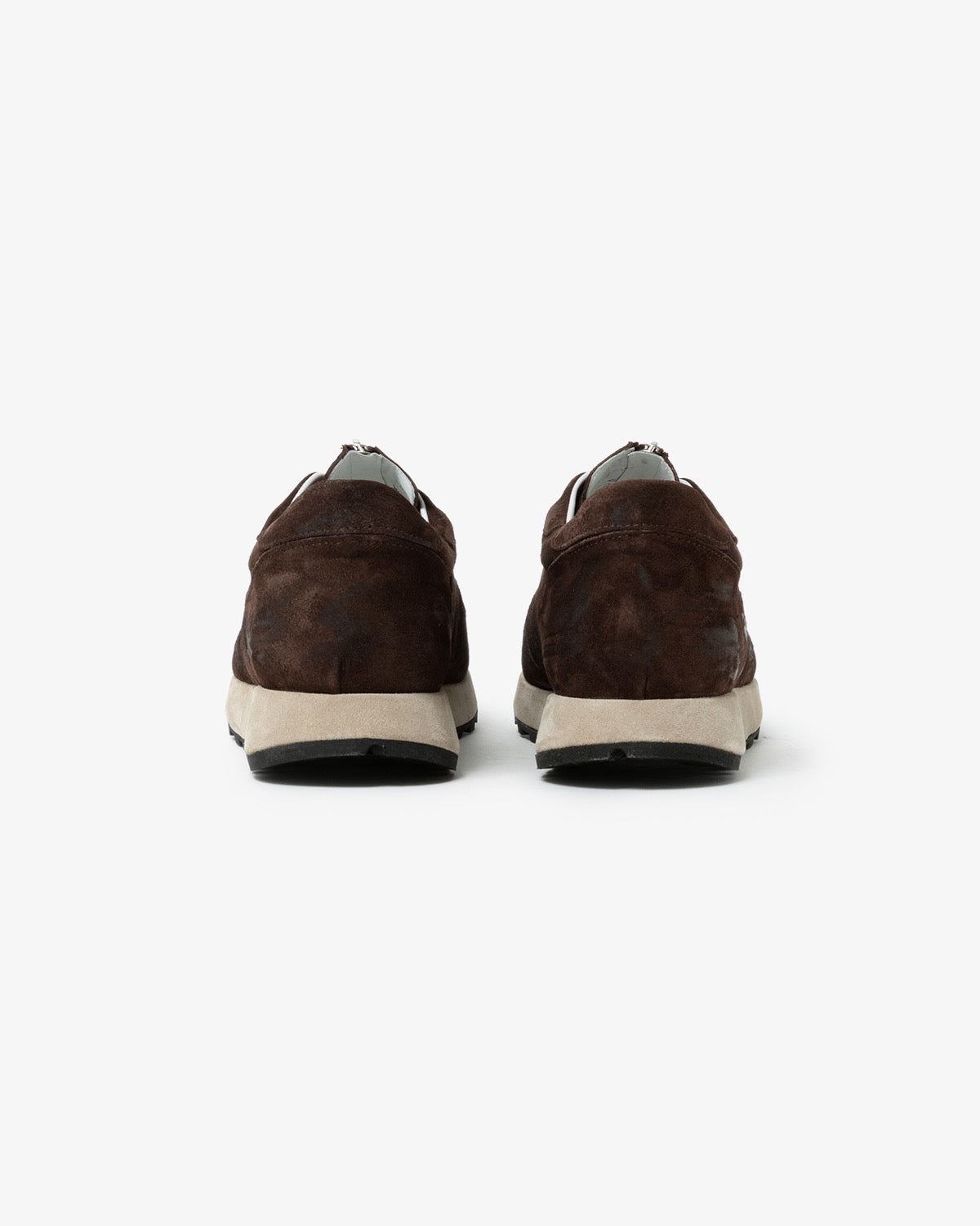 DWELLER JOG TRAINER COW LEATHER by SABOR