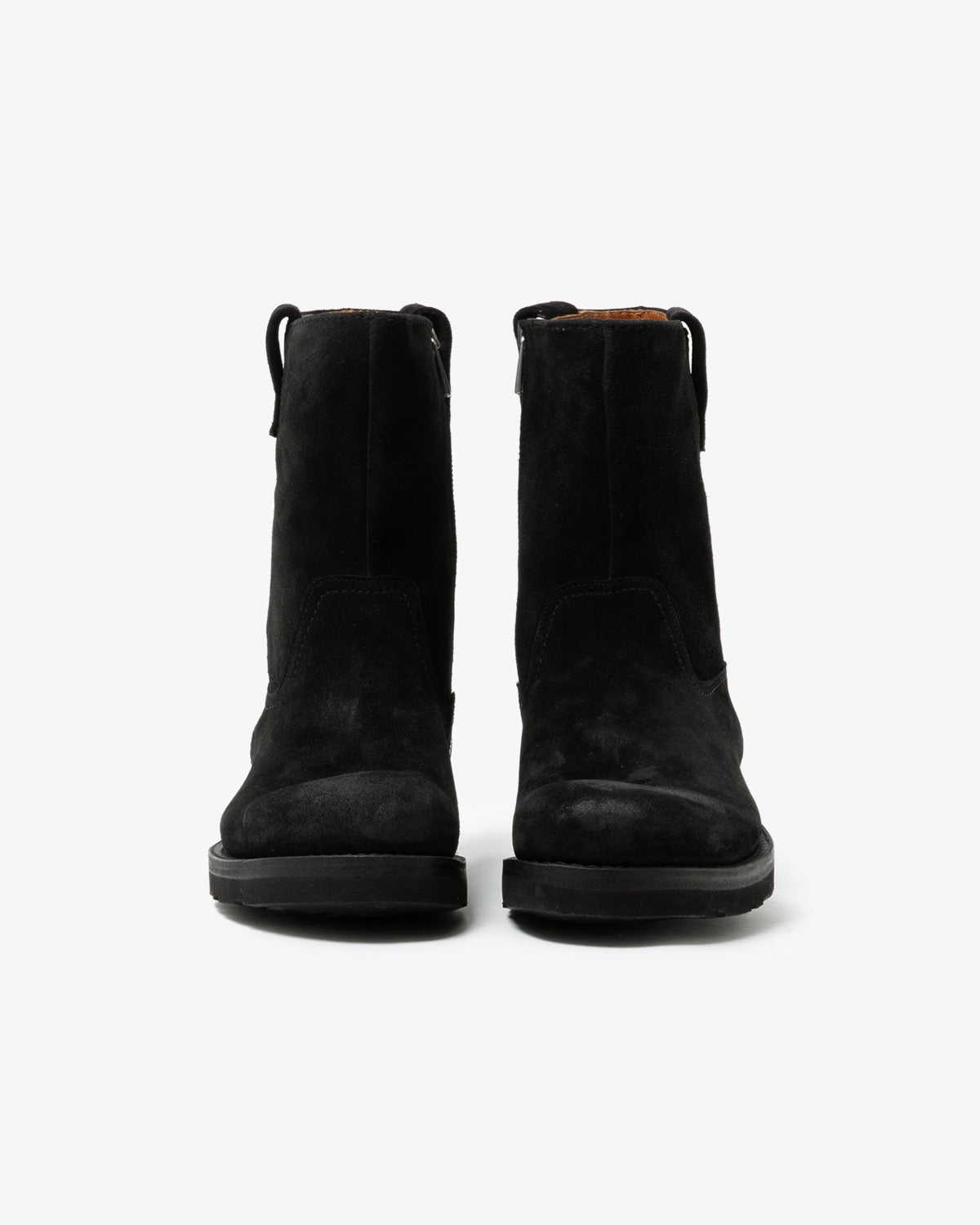 WORKER ZIP UP BOOTS COW LEATHER