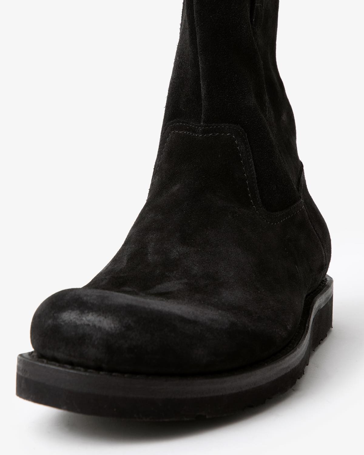 WORKER ZIP UP BOOTS COW LEATHER