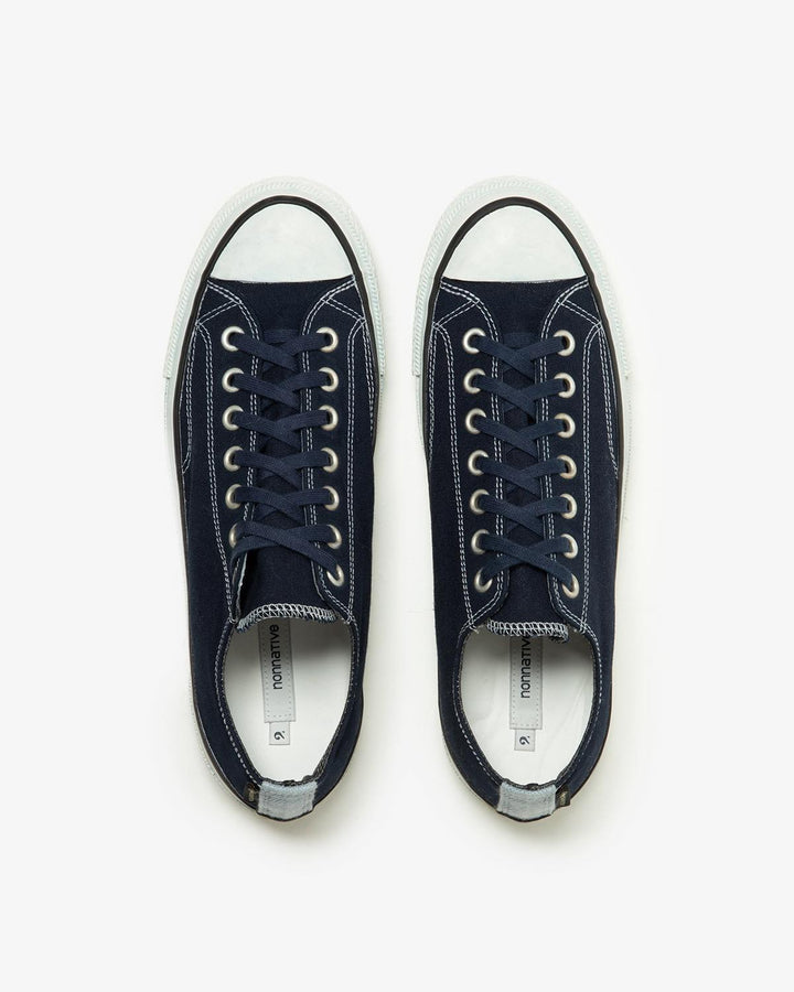 DWELLER TRAINER LOW COTTON CANVAS OVER DYE WITH GORE-TEX by SPINGLE