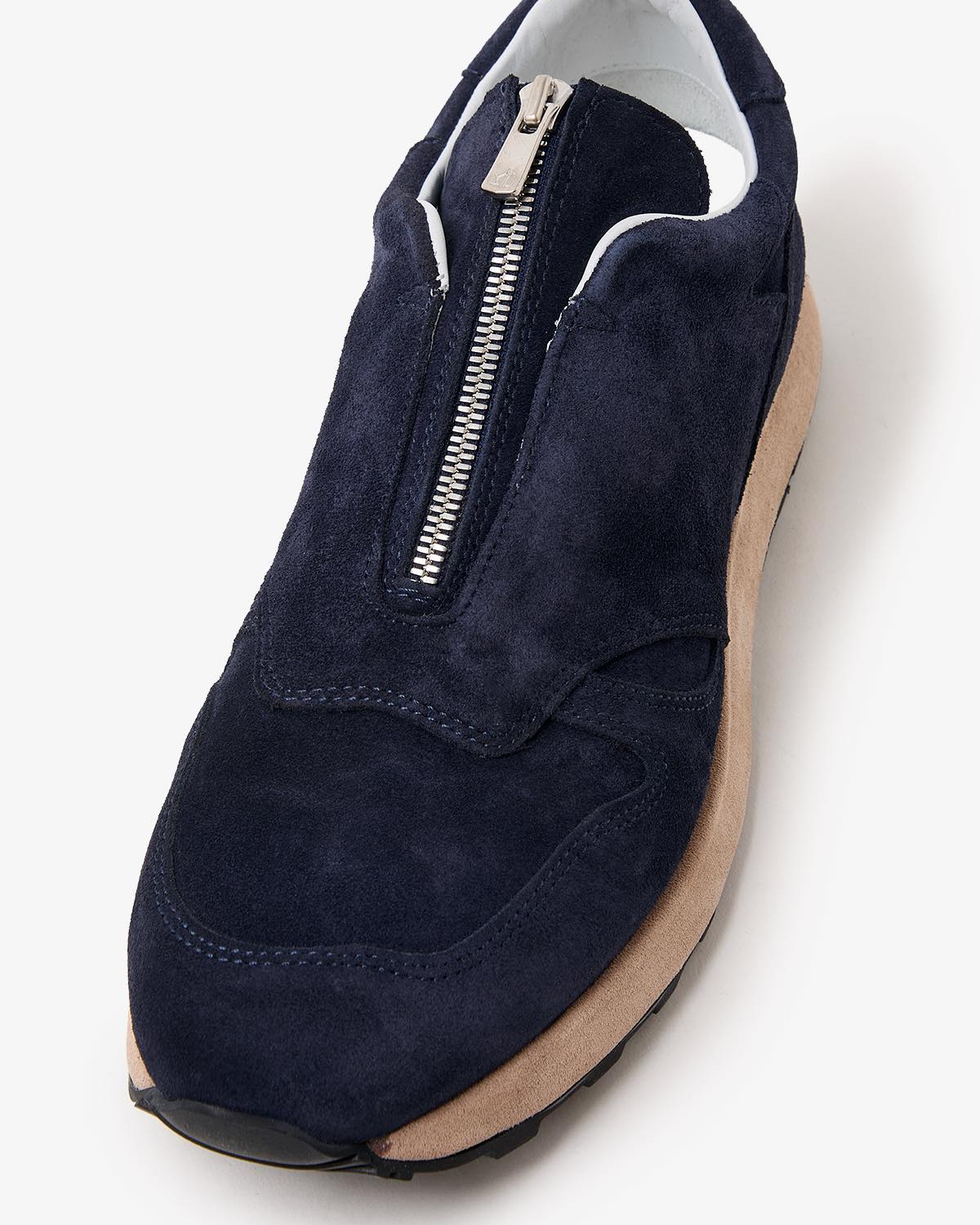 DWELLER JOG TRAINER COW LEATHER by SABOR