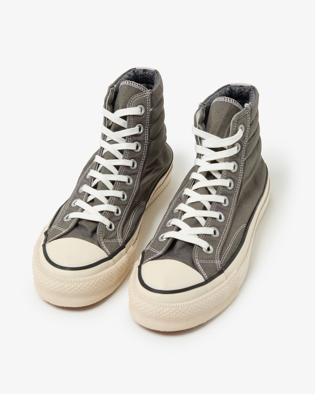 SPINGLE × nonnative DWELLER TRAINER 2 HI COTTON CANVAS OVERDYED WITH GORE-TEX