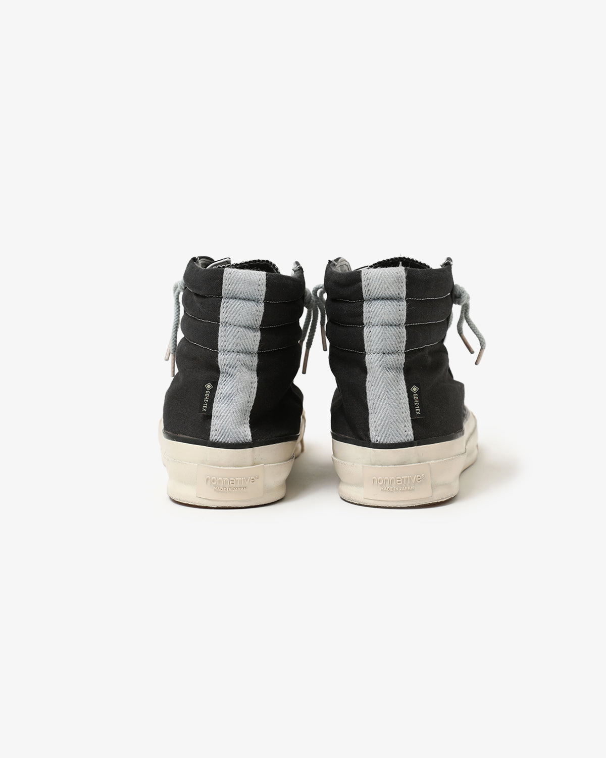 SPINGLE × nonnative DWELLER TRAINER 2 HI COTTON CANVAS OVERDYED WITH GORE-TEX