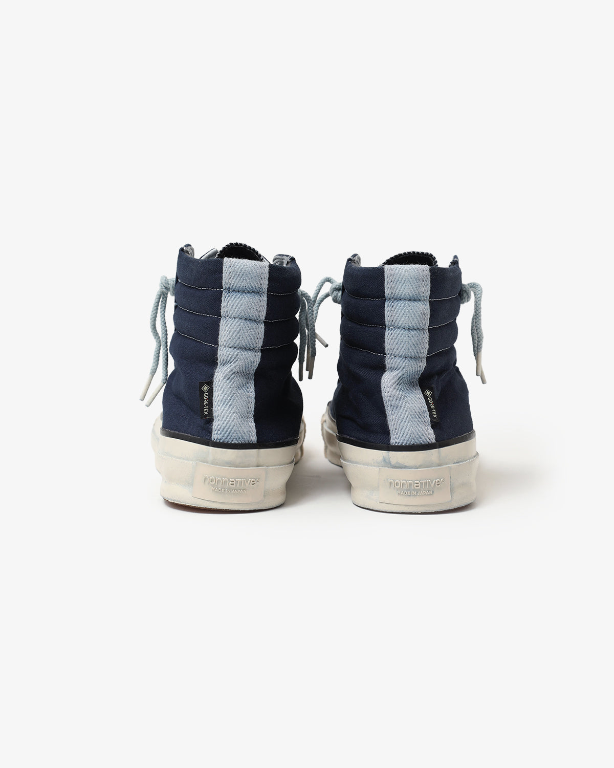 SPINGLE × nonnative DWELLER TRAINER 2 HI COTTON CANVAS OVERDYED WITH GORE-TEX