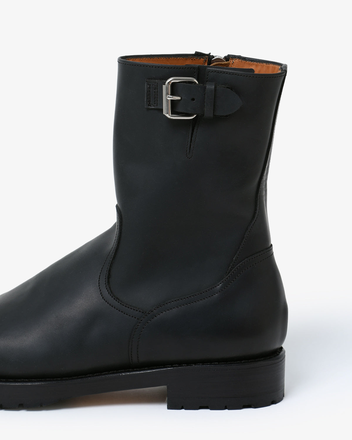 WORKER ZIP UP BOOTS COW LEATHER – COVERCHORD