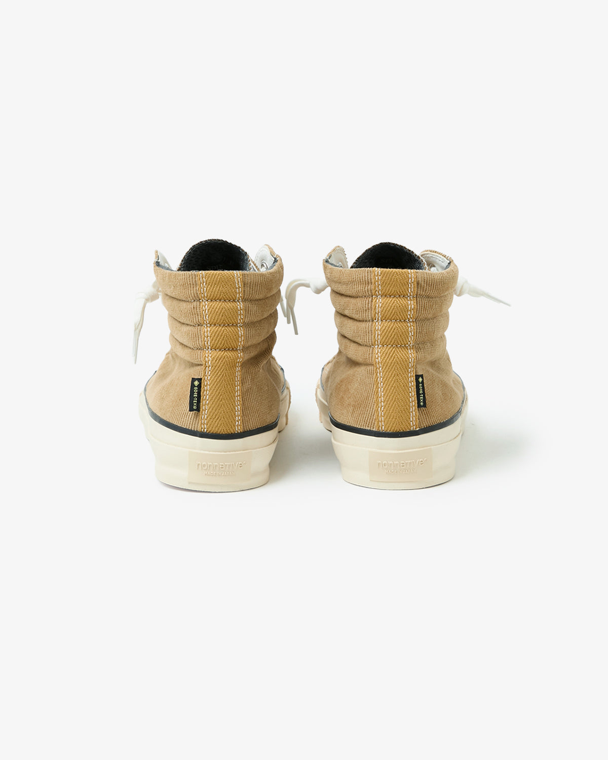 SPINGLE × nonnative DWELLER TRAINER 2 HI COTTON CORD WITH GORE-TEX