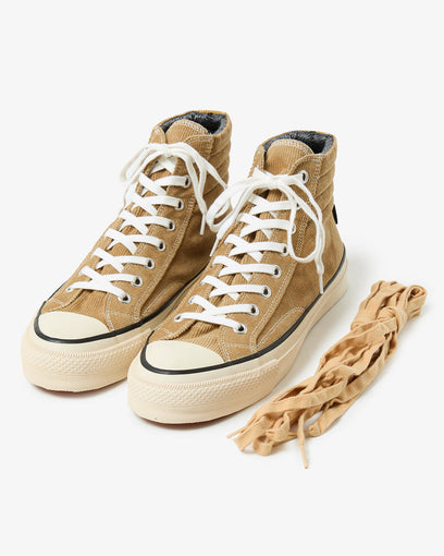 SPINGLE × nonnative DWELLER TRAINER 2 HI COTTON CORD WITH GORE-TEX