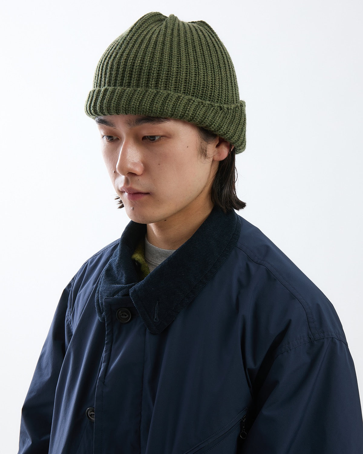 HIKER EAR FLAP BEANIE WOOL YARN