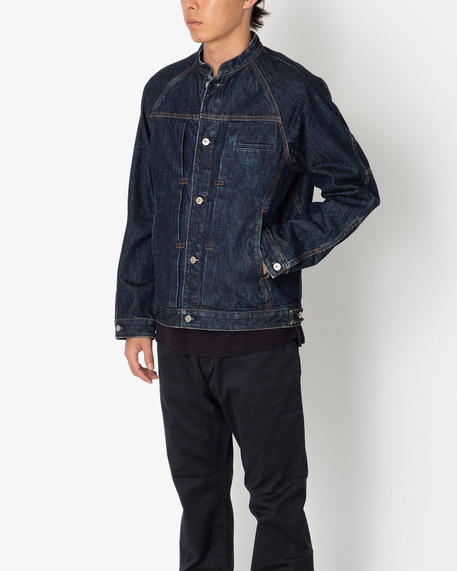 TRUCKER BLOUSON COTTON 13.5oz DENIM RW – COVERCHORD