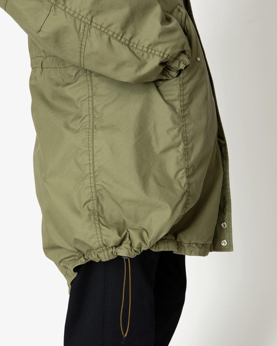 TROOPER COAT C/N GABARDINE WITH GORE-TEX WINDSTOPPER – COVERCHORD