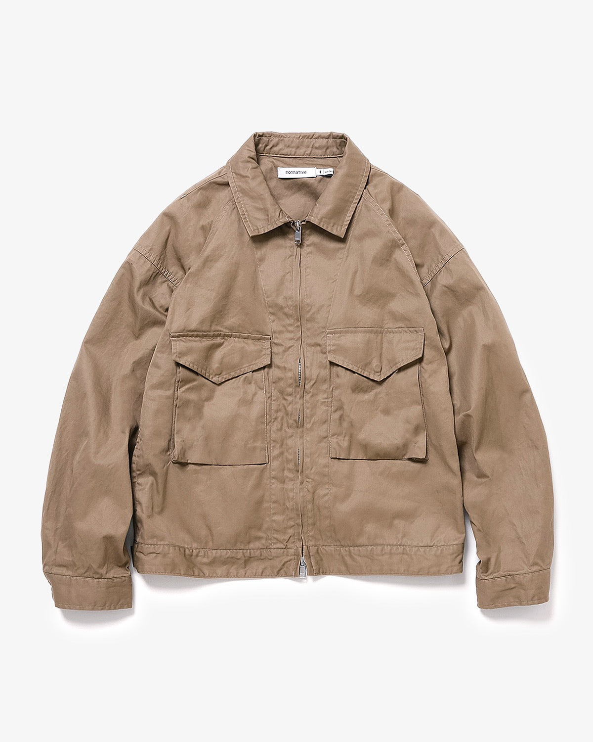 nonnative ミリタリーライクなショートブルゾン ...