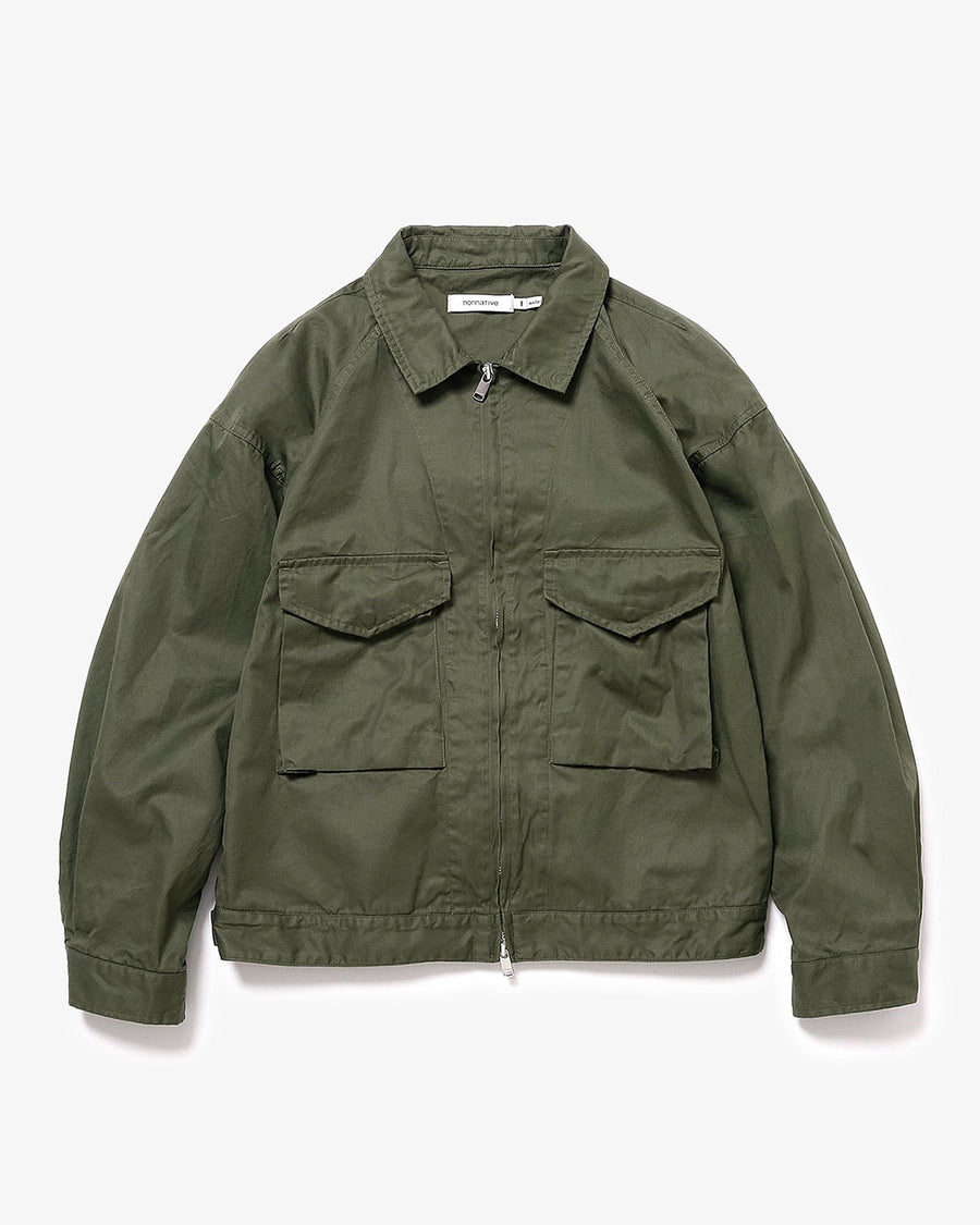 速達メール便送料無料 L/S / Trooper RIPSTOP Cotton nonnative SHIRT