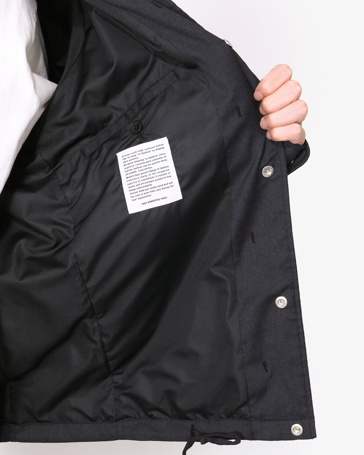 COACH JACKET P/C/L OXFORD WITH GORE-TEX WINDSTOPPER®