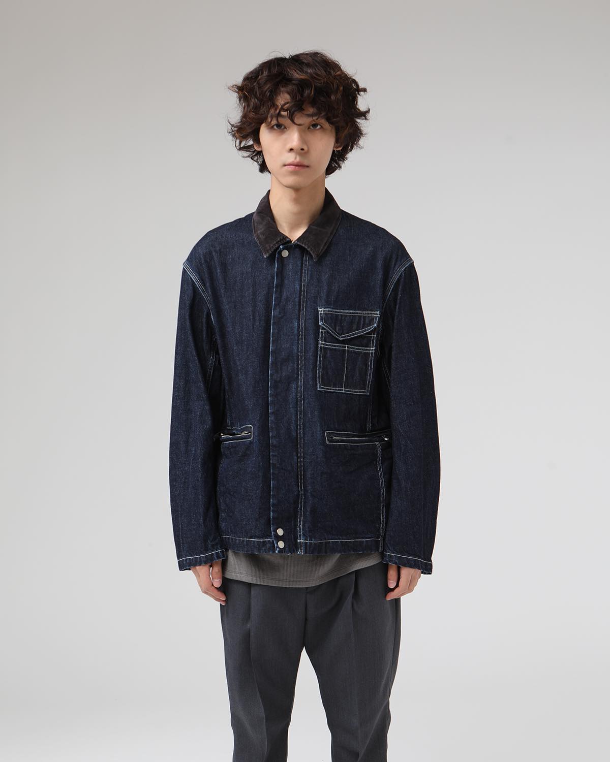 WORKER JACKET COTTON 10oz DENIM RW