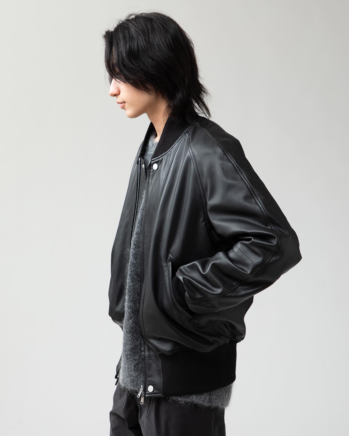 STUDENT BLOUSON SHEEP LEATHER WITH GORE-TEX WINDSTOPPER®