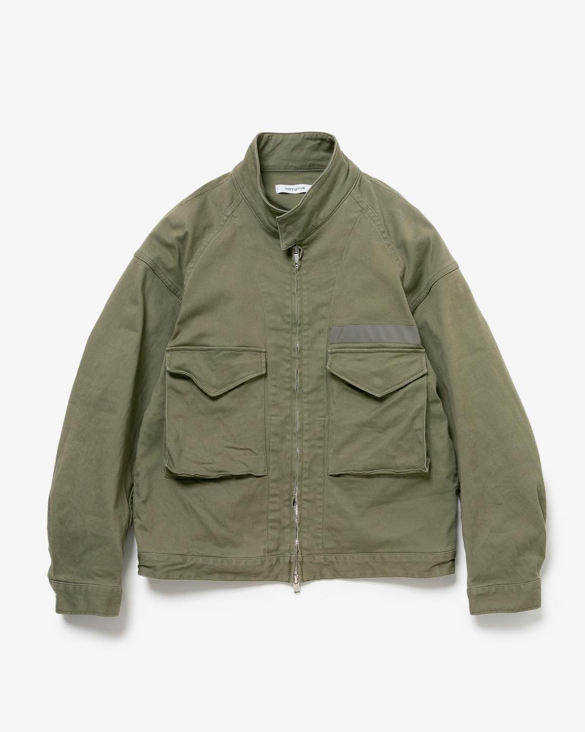 TROOPER SHORT JACKET COTTON DRILL TWILL STRETCH