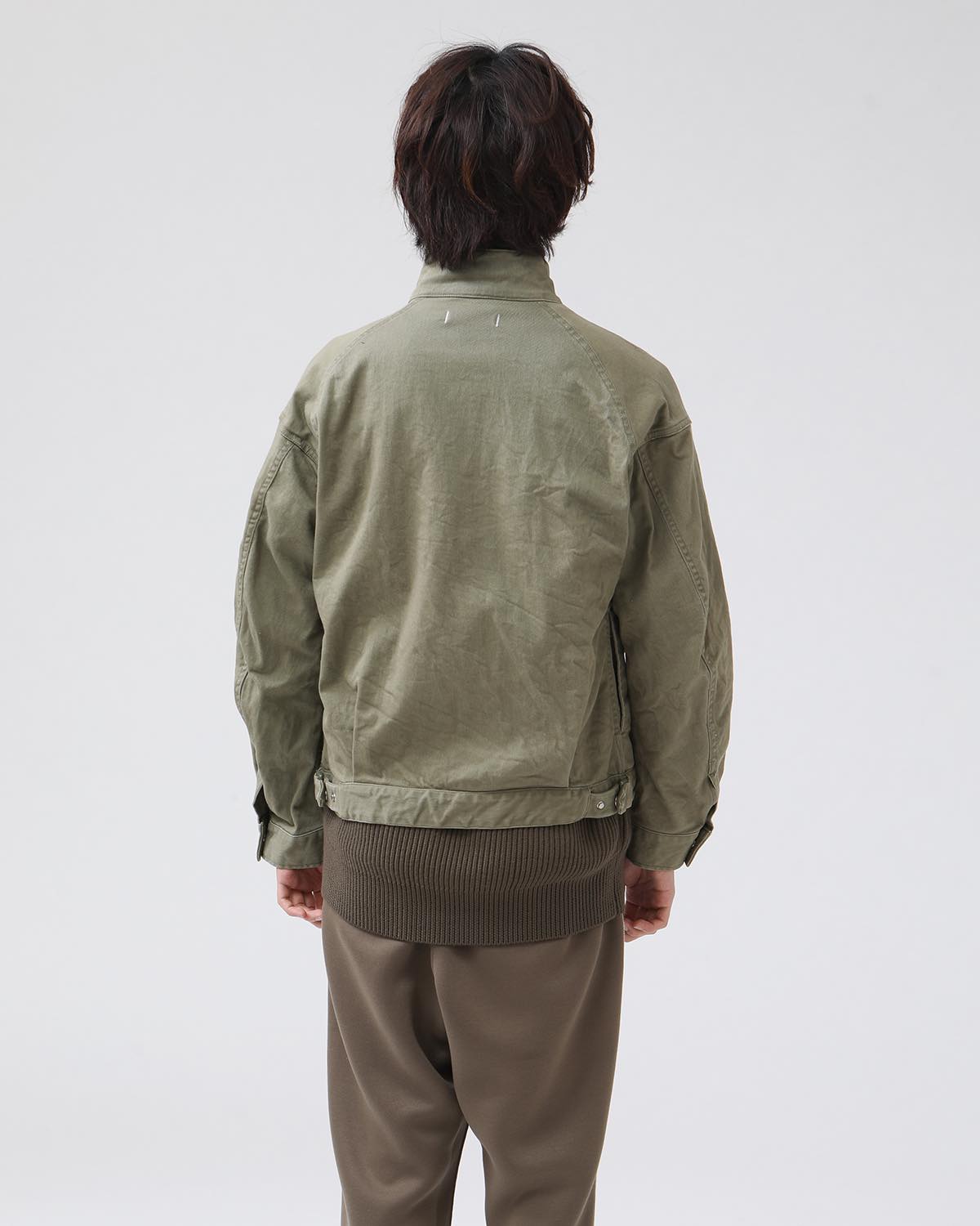 TROOPER SHORT JACKET COTTON DRILL TWILL STRETCH