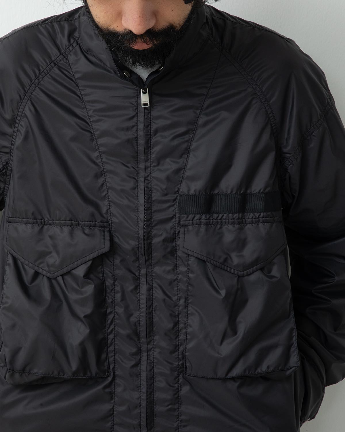 TROOPER SHORT JACKET POLY TAFFETA WITH GORE-TEX WINDSTOPPER®