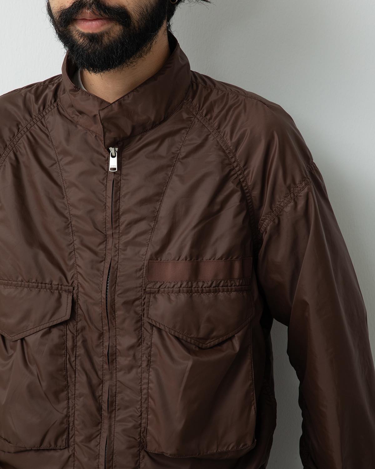 TROOPER SHORT JACKET POLY TAFFETA WITH GORE-TEX WINDSTOPPER®