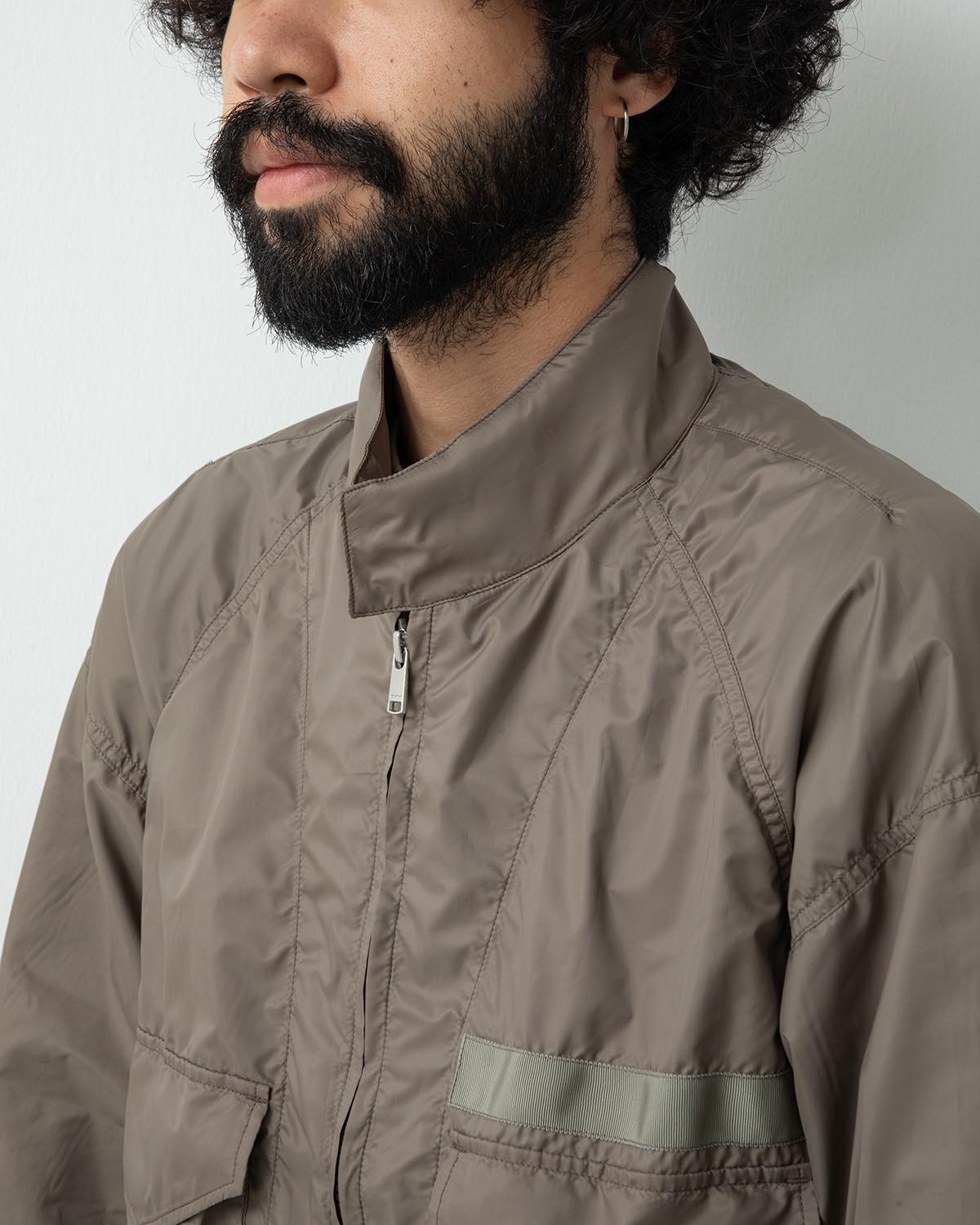 TROOPER SHORT JACKET POLY TAFFETA WITH GORE-TEX WINDSTOPPER®