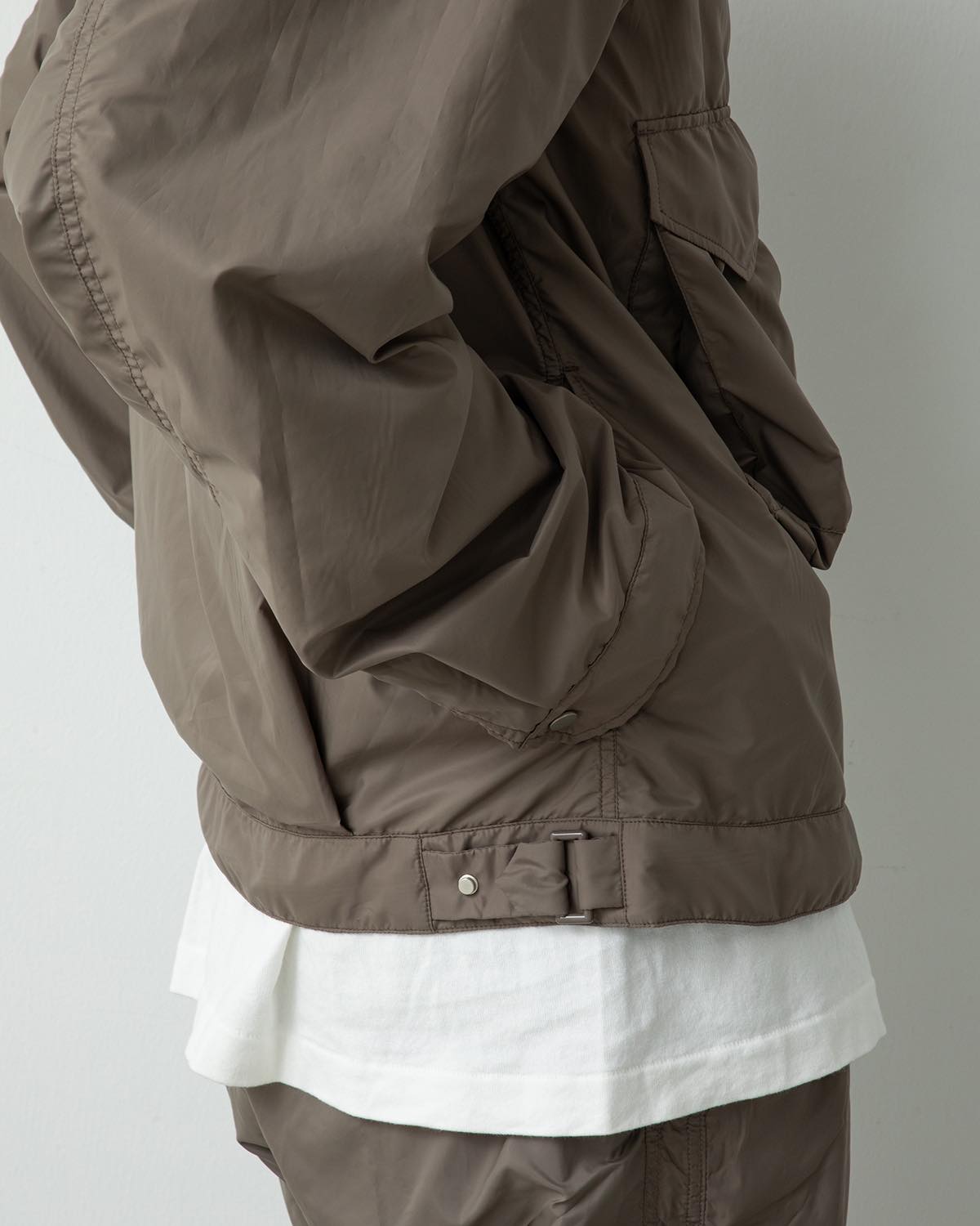 TROOPER SHORT JACKET POLY TAFFETA WITH GORE-TEX WINDSTOPPER®