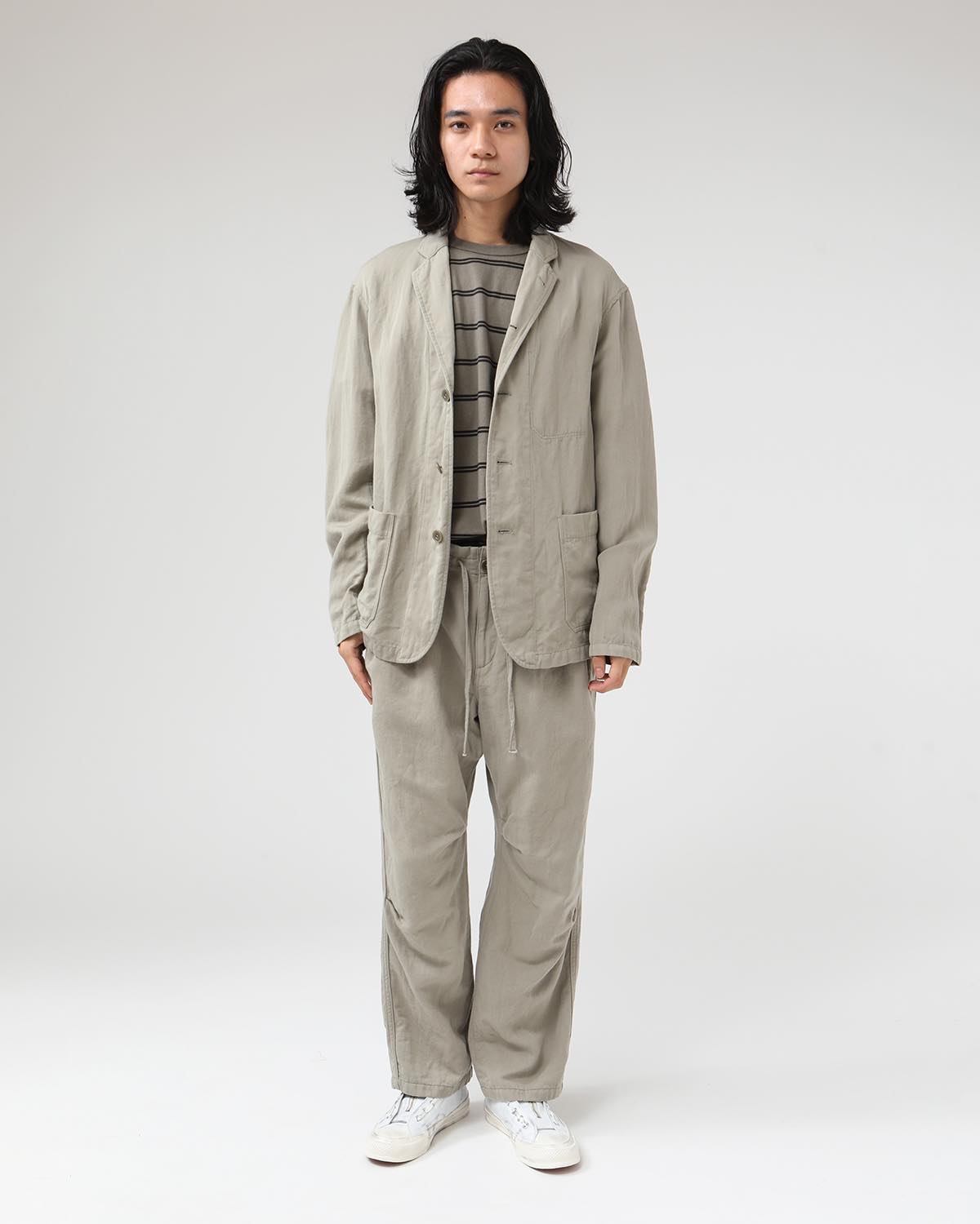 WORKER 5B JACKET W/Li TWILL