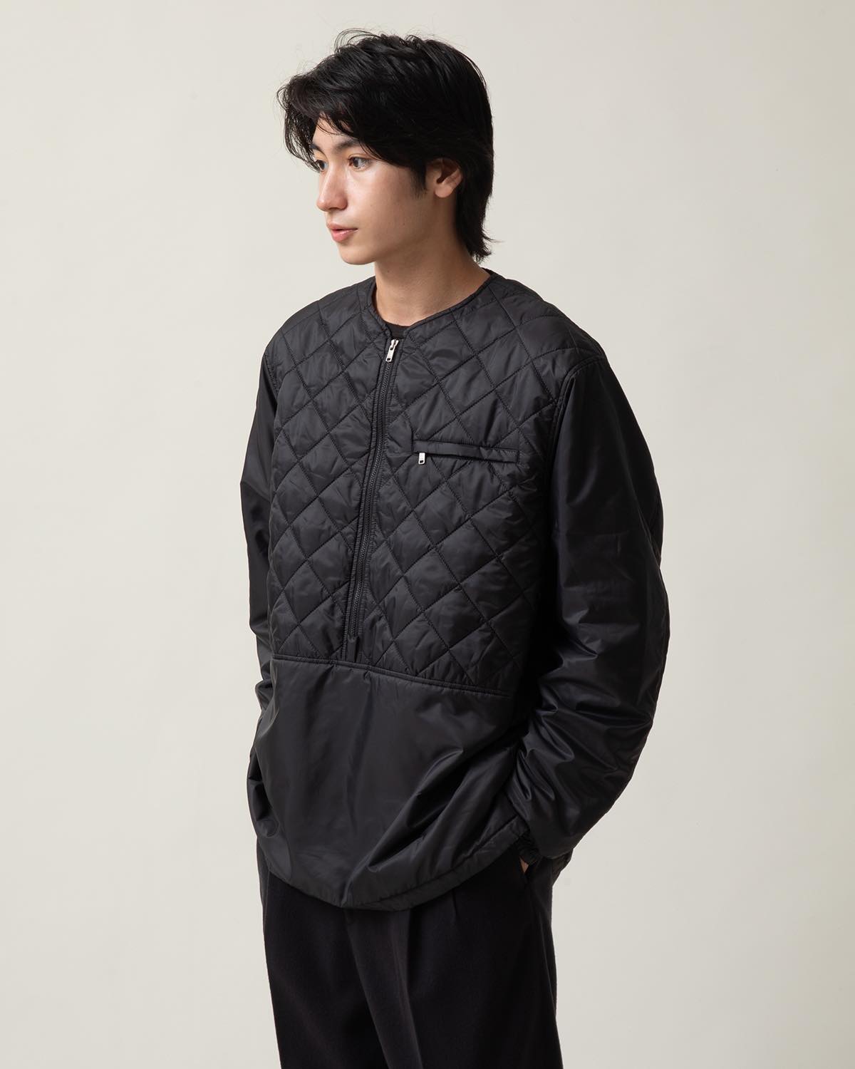 HIKER PULLOVER PUFF JACKET POLY TAFFETA