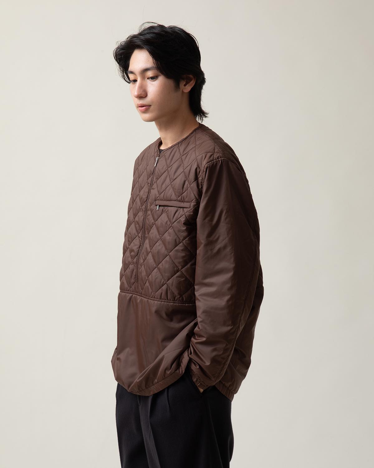 HIKER PULLOVER PUFF JACKET POLY TAFFETA