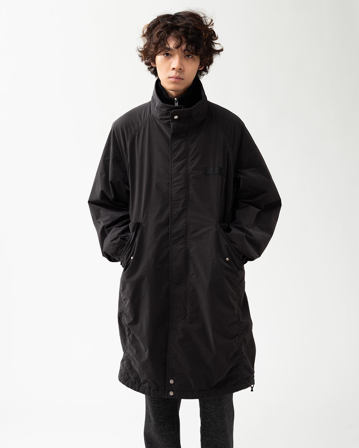 TROOPER COAT P/N SPLITTING TAFFETA WITH GORE-TEX WINDSTOPPER®