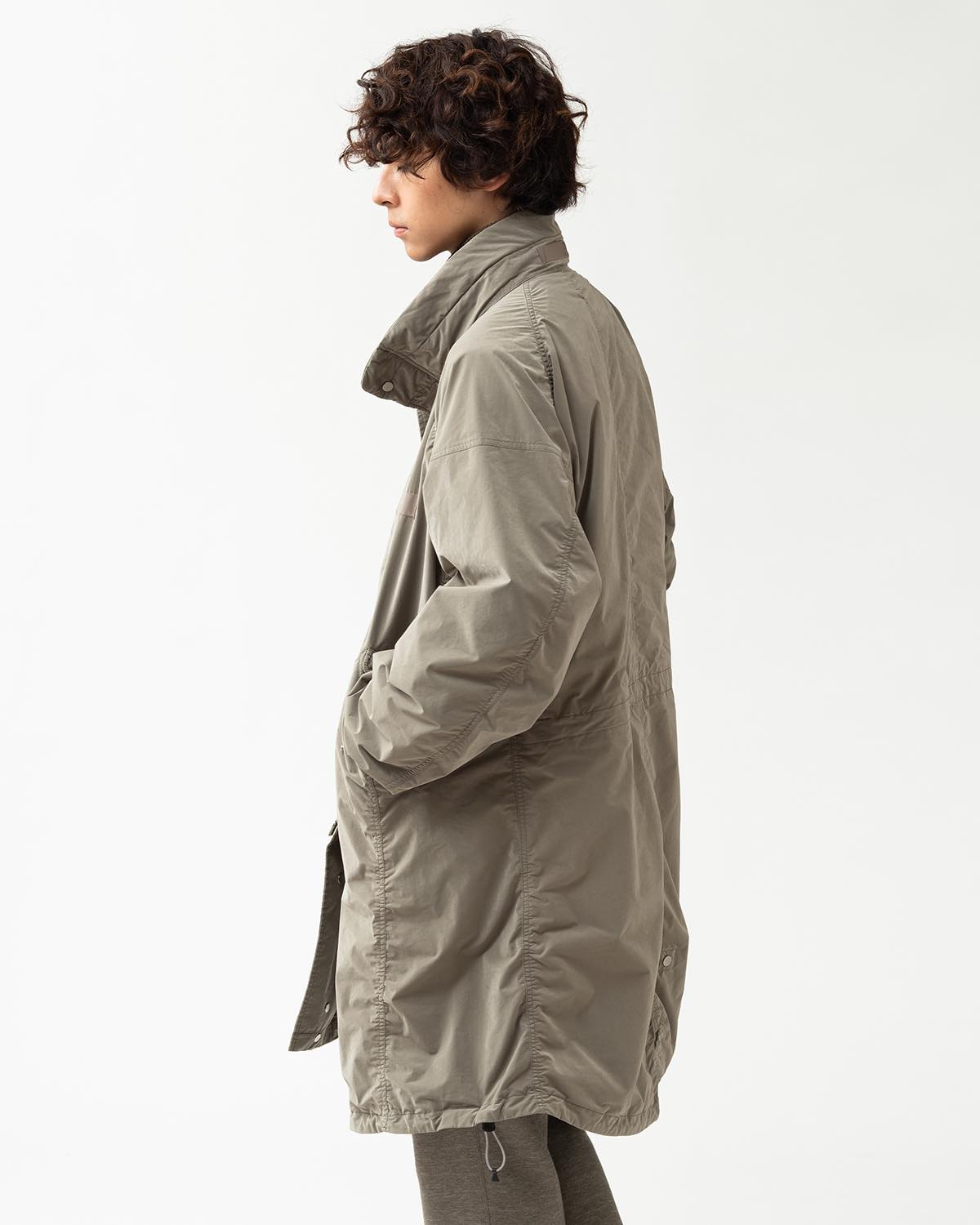 TROOPER COAT P/N SPLITTING TAFFETA WITH GORE-TEX WINDSTOPPER®