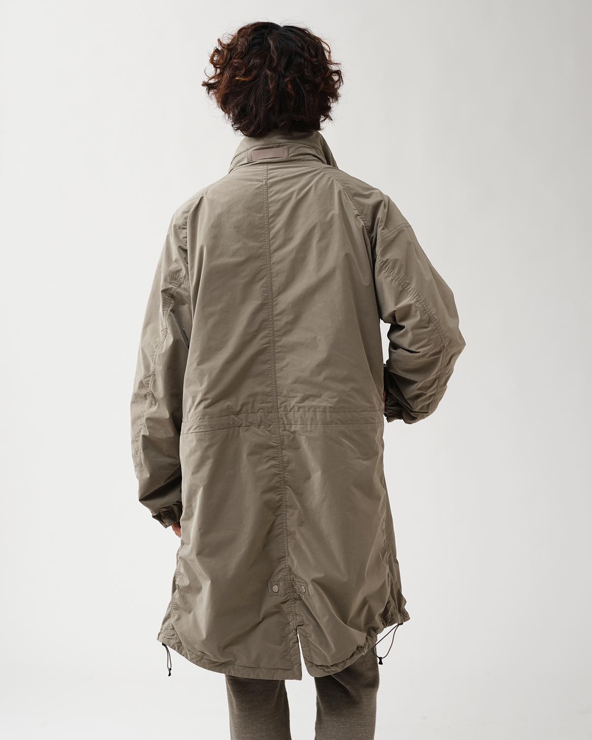 TROOPER COAT P/N SPLITTING TAFFETA WITH GORE-TEX WINDSTOPPER®