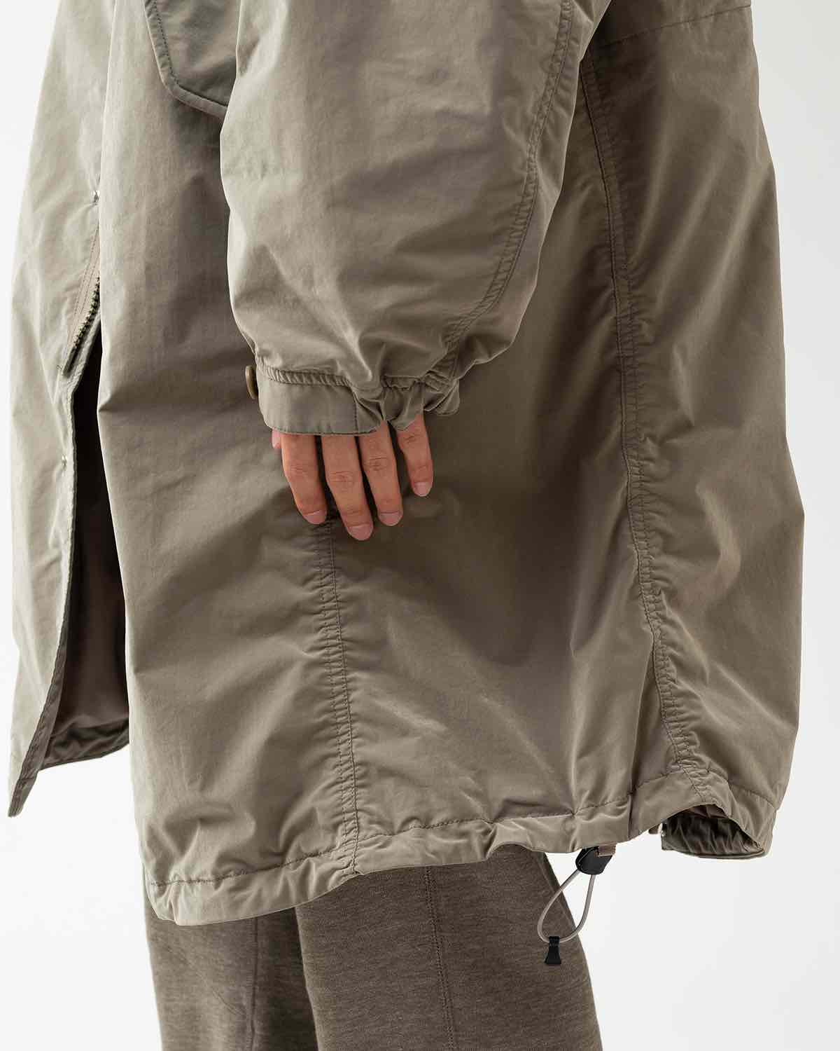 TROOPER COAT P/N SPLITTING TAFFETA WITH GORE-TEX WINDSTOPPER®