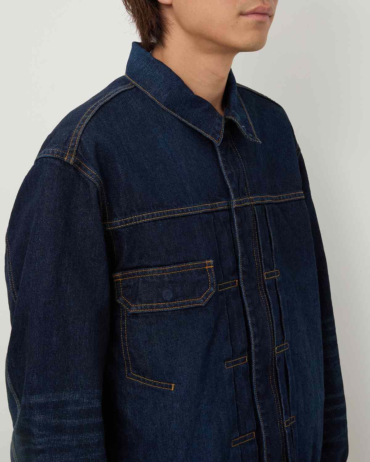TRUCKER BLOUSON COTTON 11.5oz DENIM VW WITH WINDSTOPPER®