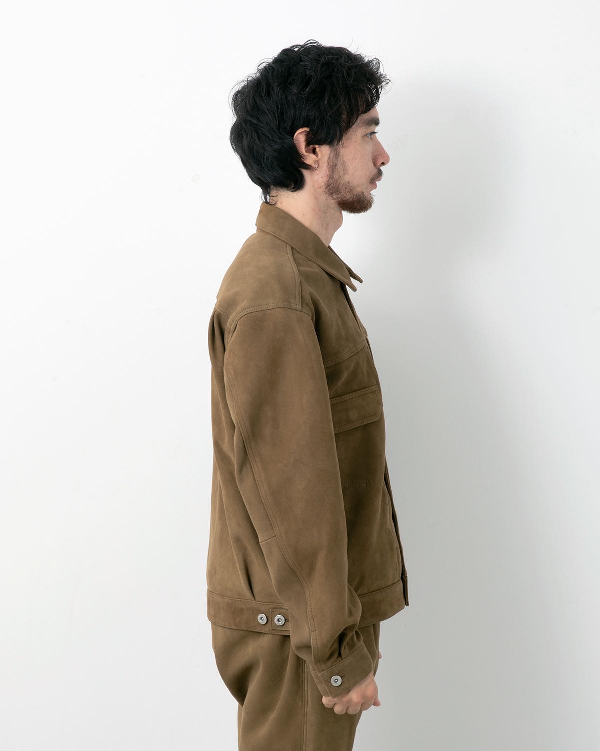 TRUCKER BLOUSON SHEEP LEATHER