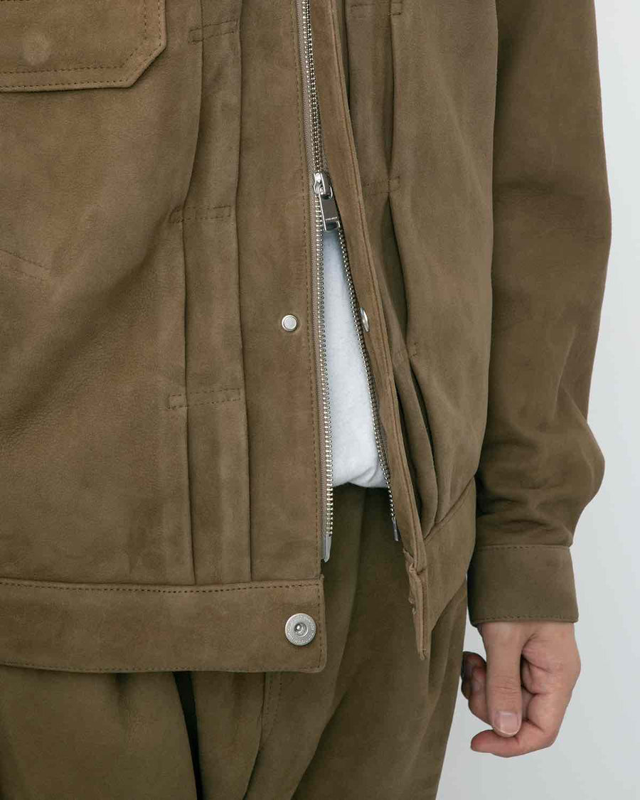 TRUCKER BLOUSON SHEEP LEATHER – COVERCHORD