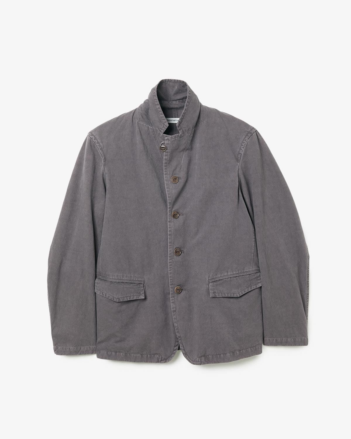 OFFICER 5B JACKET C/Li CANVAS SULFUR DYE