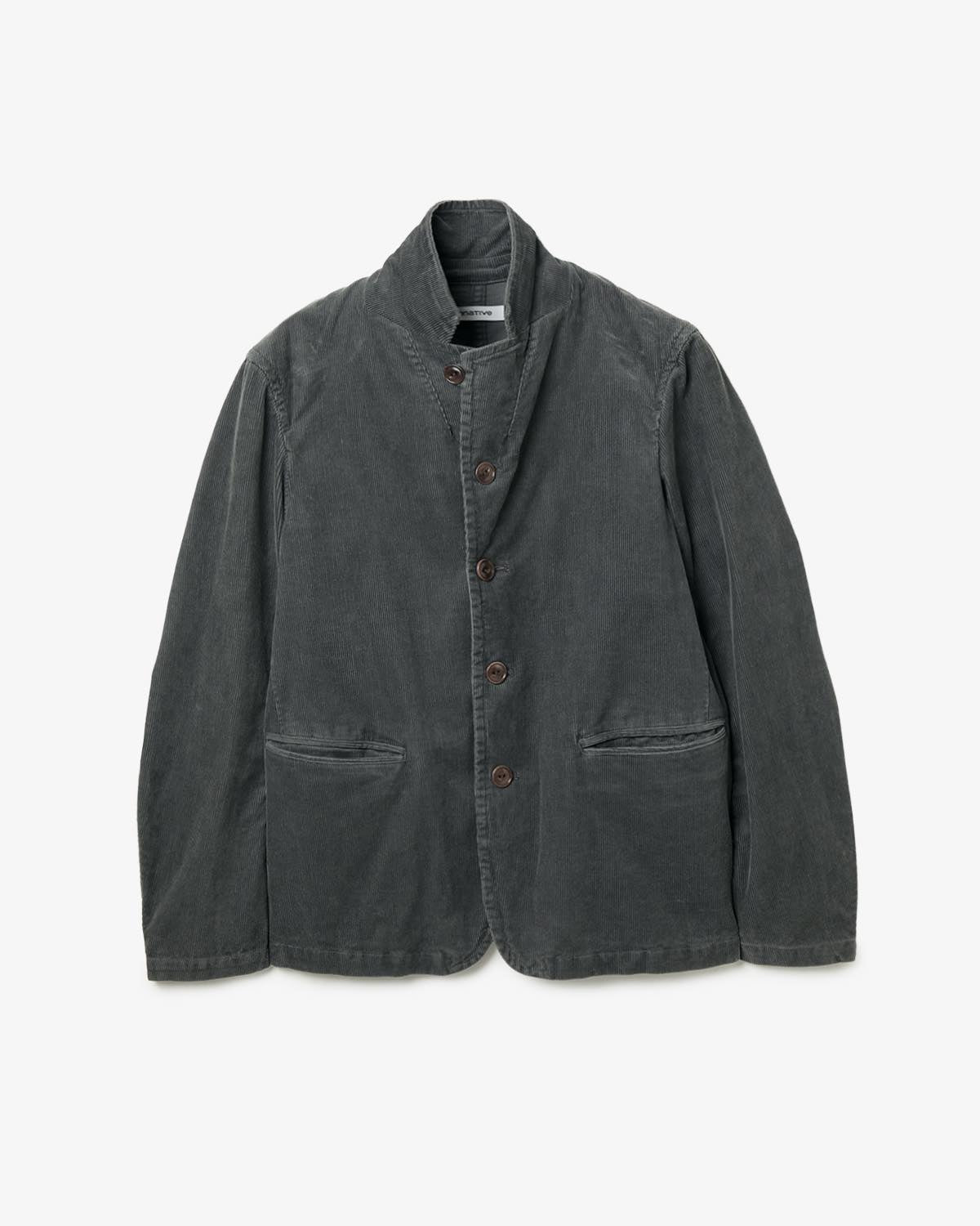 OFFICER 5B JACKET COTTON CORD SULFUR DYE