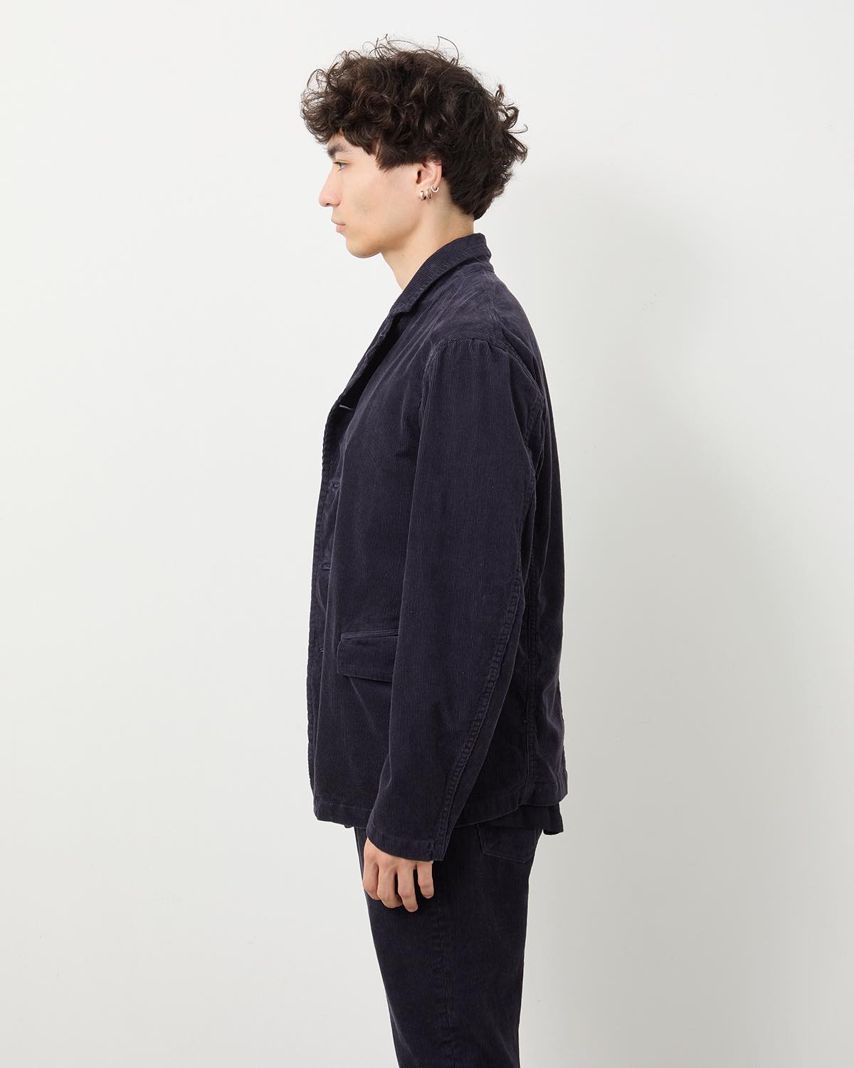 OFFICER 5B JACKET COTTON CORD SULFUR DYE