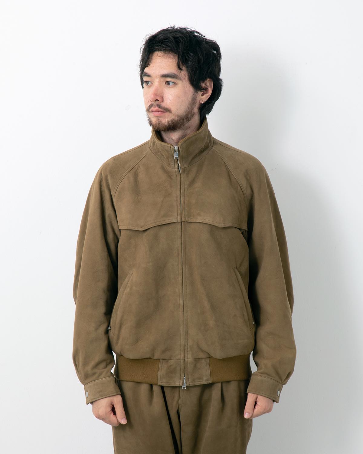 STRANGER BLOUSON SHEEP LEATHER WITH WINDSTOPPER®