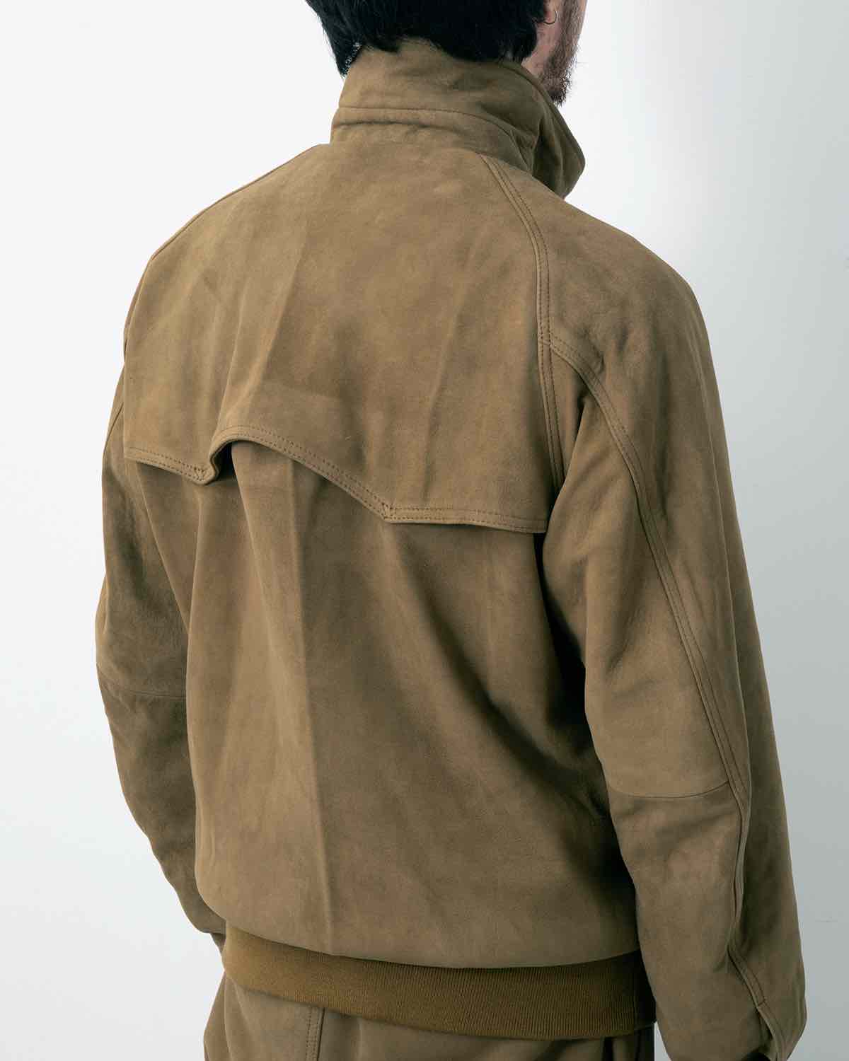 STRANGER BLOUSON SHEEP LEATHER WITH WINDSTOPPER®