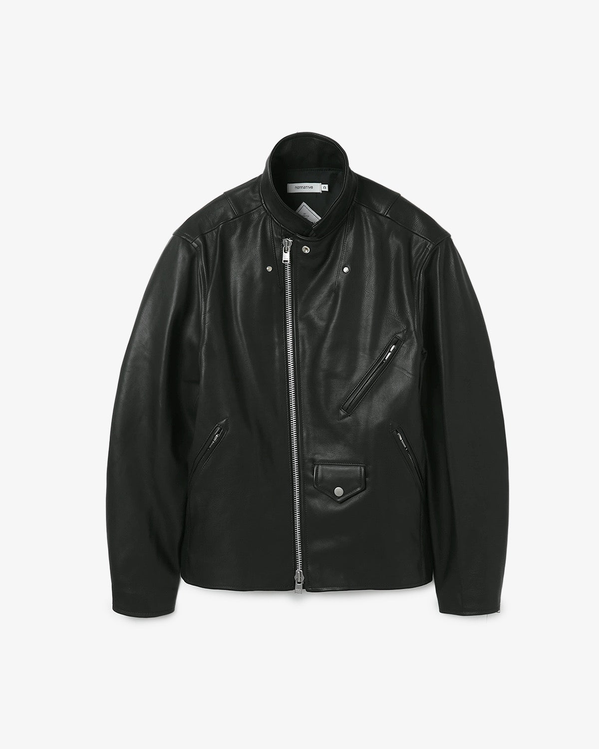 RIDER BLOUSON COW LEATHER WITH WINDSTOPPER®