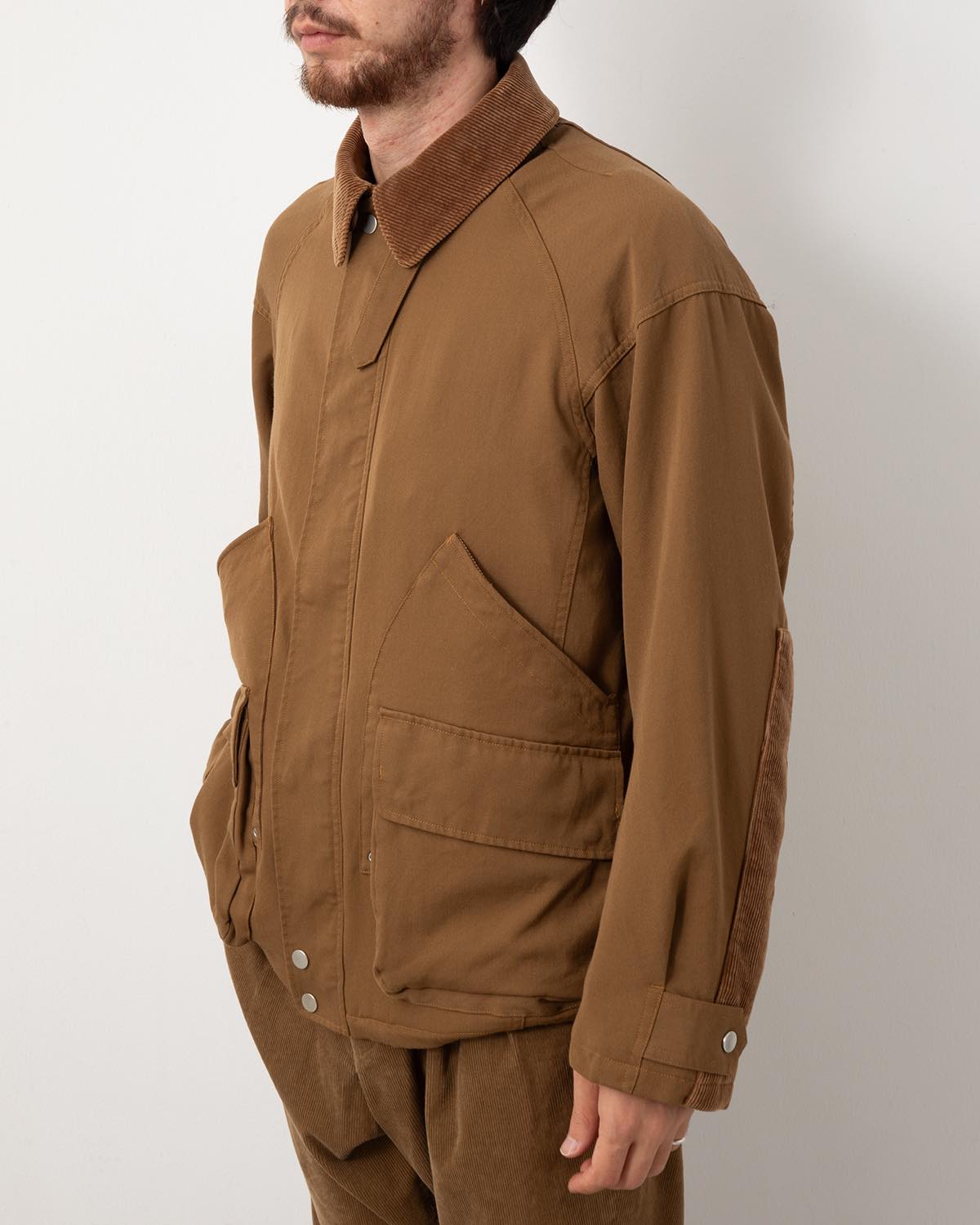 HUNTER JACKET WOOL TWILL WITH WINDSTOPPER®