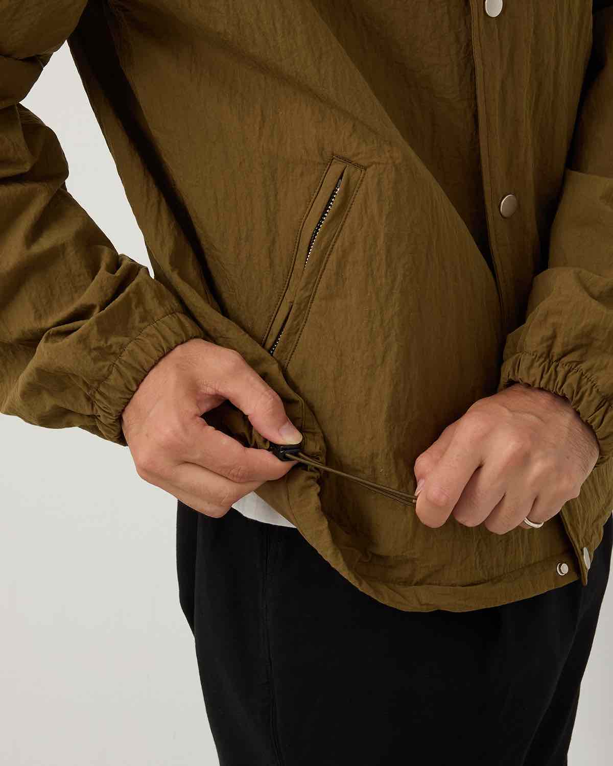 COACH JACKET C/N WEATHER WITH WINDSTOPPER®