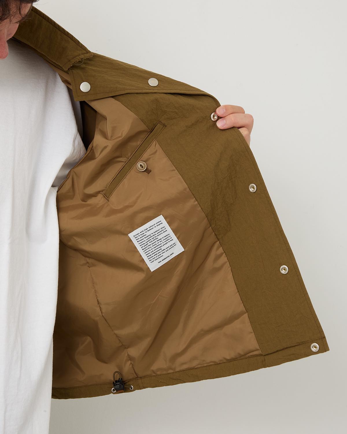 COACH JACKET C/N WEATHER WITH WINDSTOPPER®