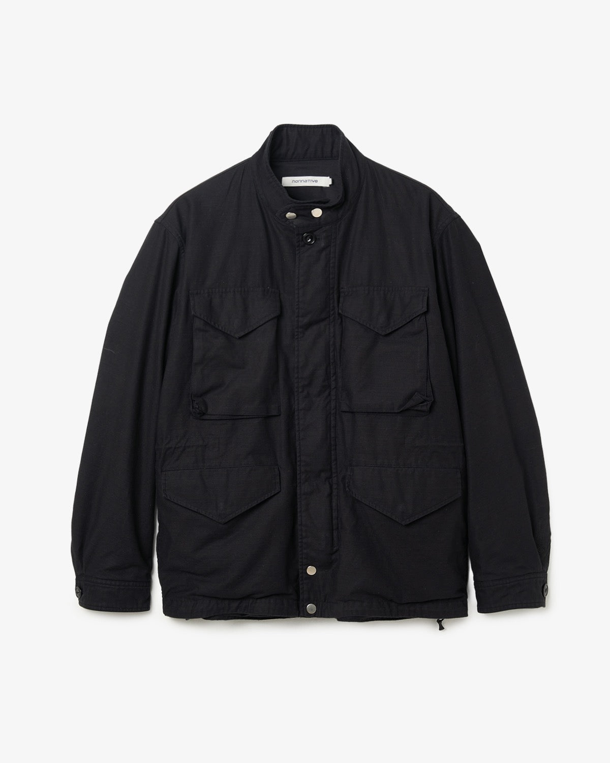 TROOPER JACKET COTTON BACKSATIN PIGMENT DYE WITH WINDSTOPPER®